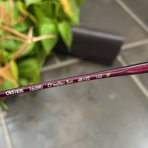 Oliver Peoples Pink O’Malley Sun Round Sunglasses New - Picture 8 of 10